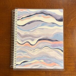Erin Condren Pastel Wave Spiral Notebook